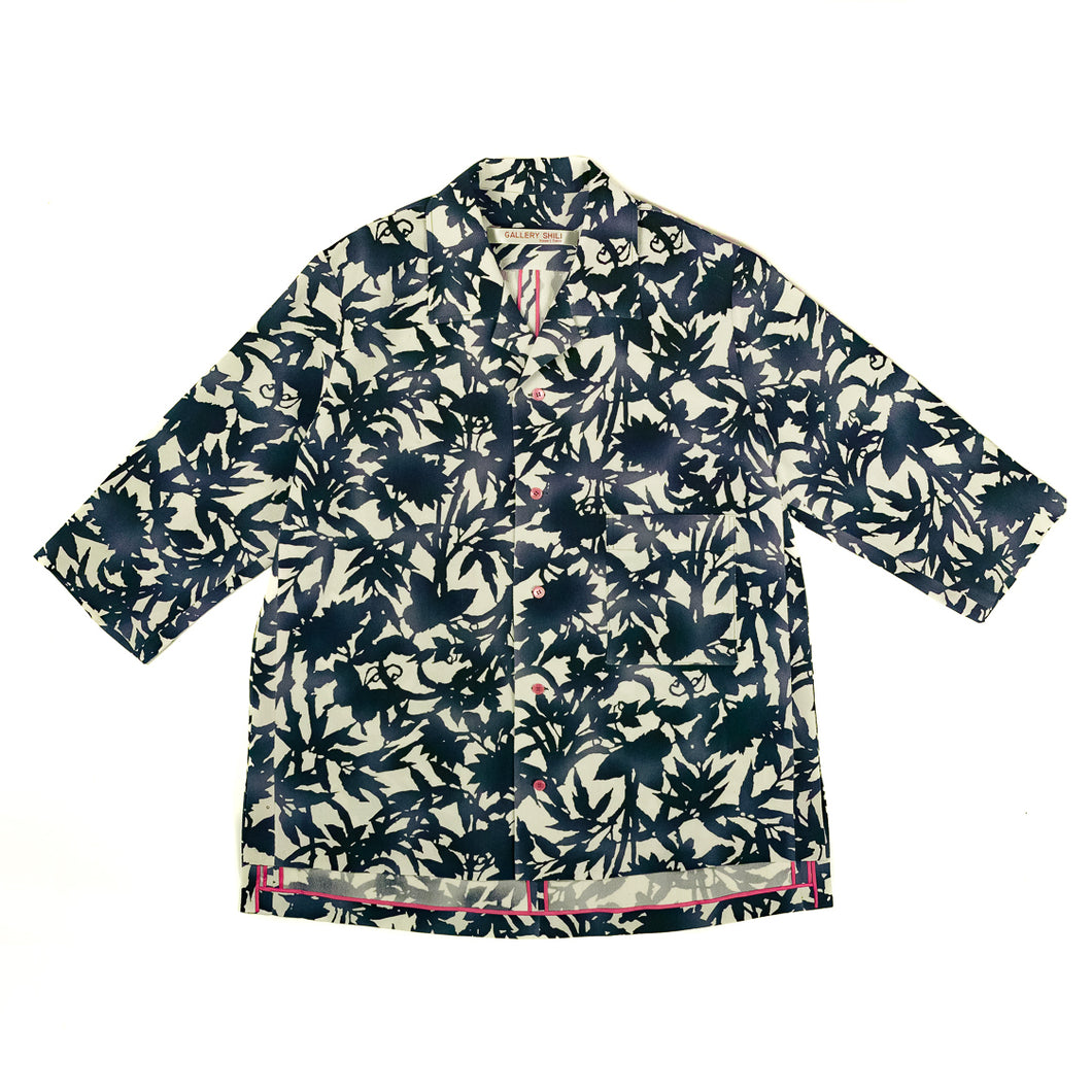 vintage kimono silk shirt