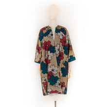 Load image into Gallery viewer, vintage kimono silk coat
