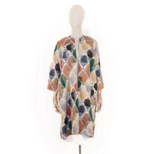 Load image into Gallery viewer, vintage kimono silk coat
