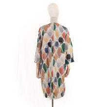 Load image into Gallery viewer, vintage kimono silk coat
