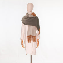 Load image into Gallery viewer, vintage kimono cashmere shawl
